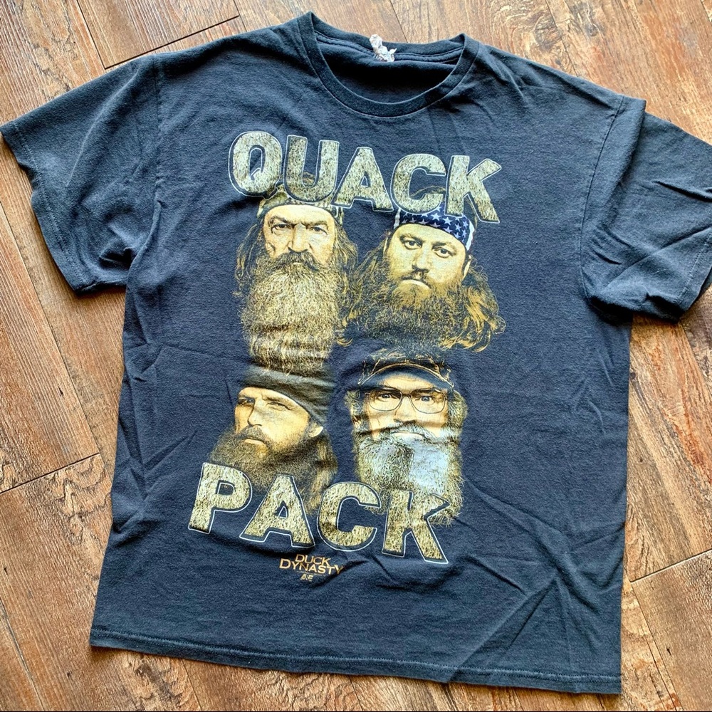 Duck Dynasty 2012 faded vintage retro t-shirt top